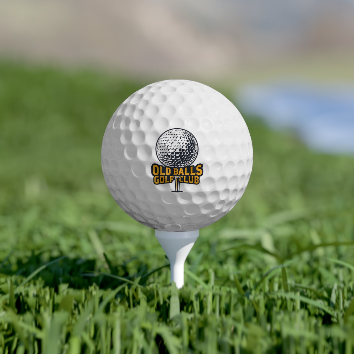 Golf Balls, Retirement Gift, Funny Father's Day, Personalized Golf Balls, Custom Golf Balls, Gift For Golfers, Old Balls Golf Club