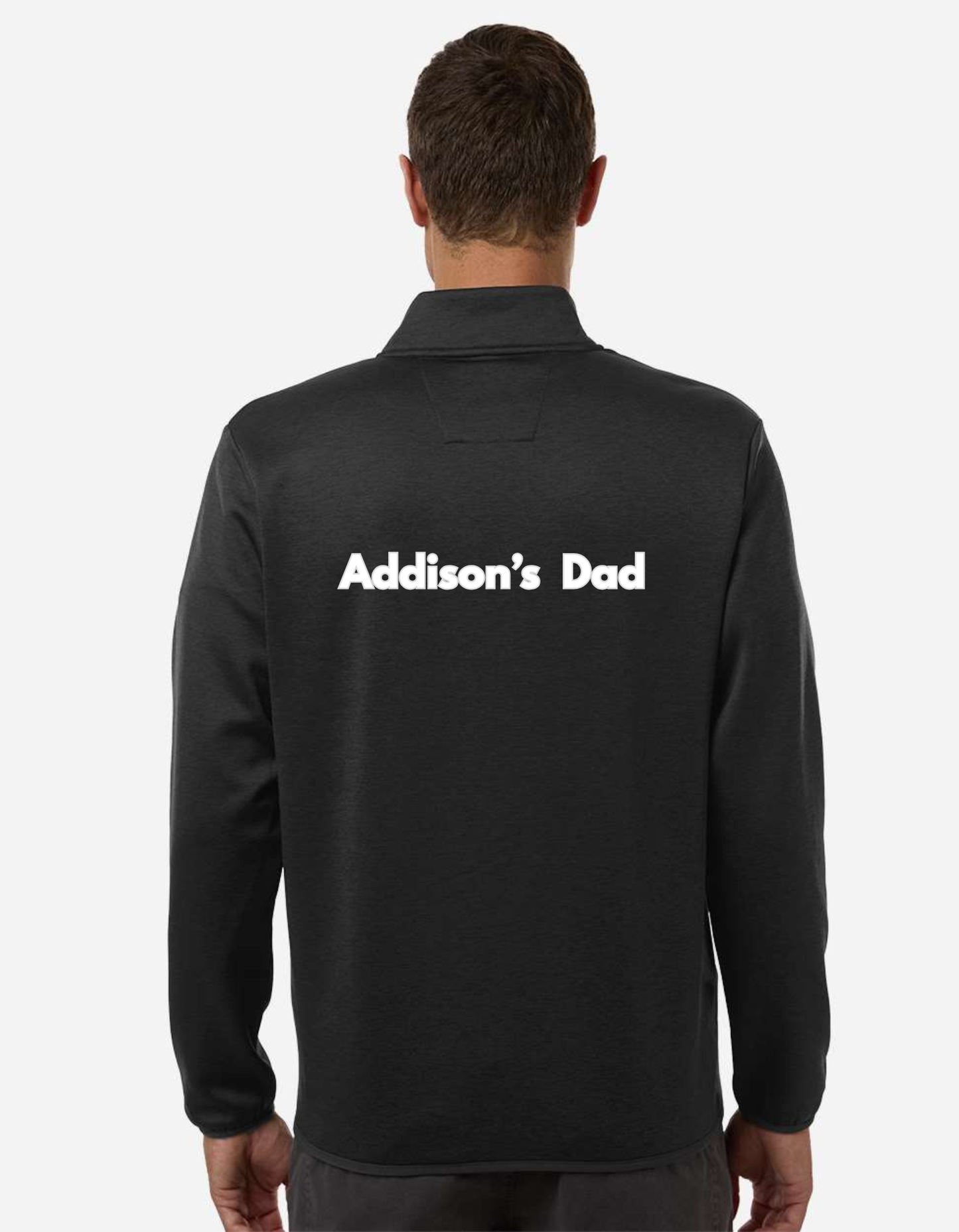 AMP Dance Co. HUK Men's Coldfront+ Quarter-Zip Pullover Personalization on Back S-3X