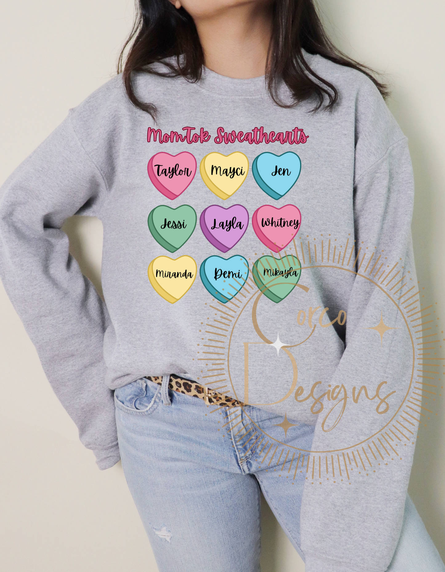 MomTok Sweethearts Crewneck Sweatshirt ๐ Inspired by The Secret Lives of Mormon WivesS-5XL ADULT