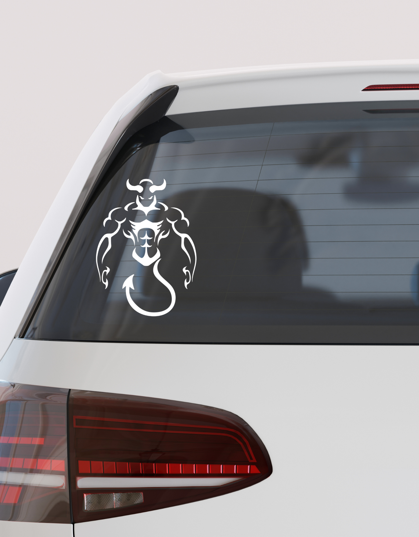 Lake Fenton Wrestling Devil 6" Car Window Decal