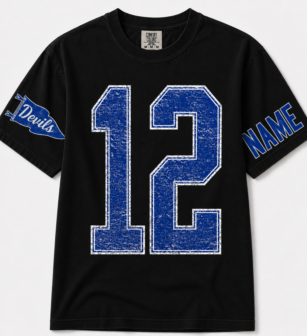 Lake Fenton PERSONALIZED Number, Name, Team T-Shirt COMFORT COLORS SIZES S-4XL ADULT