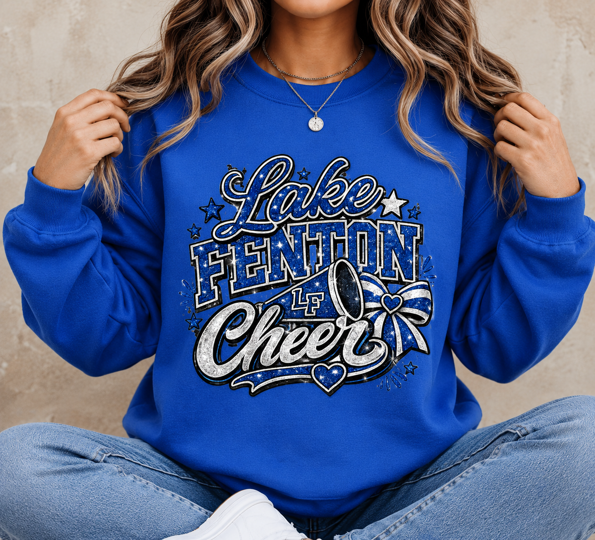 Lake Fenton Cheer & Football Spirit Wear | Gildan Softstyle T-Shirt, Crewneck Sweatshirt or Hoodie