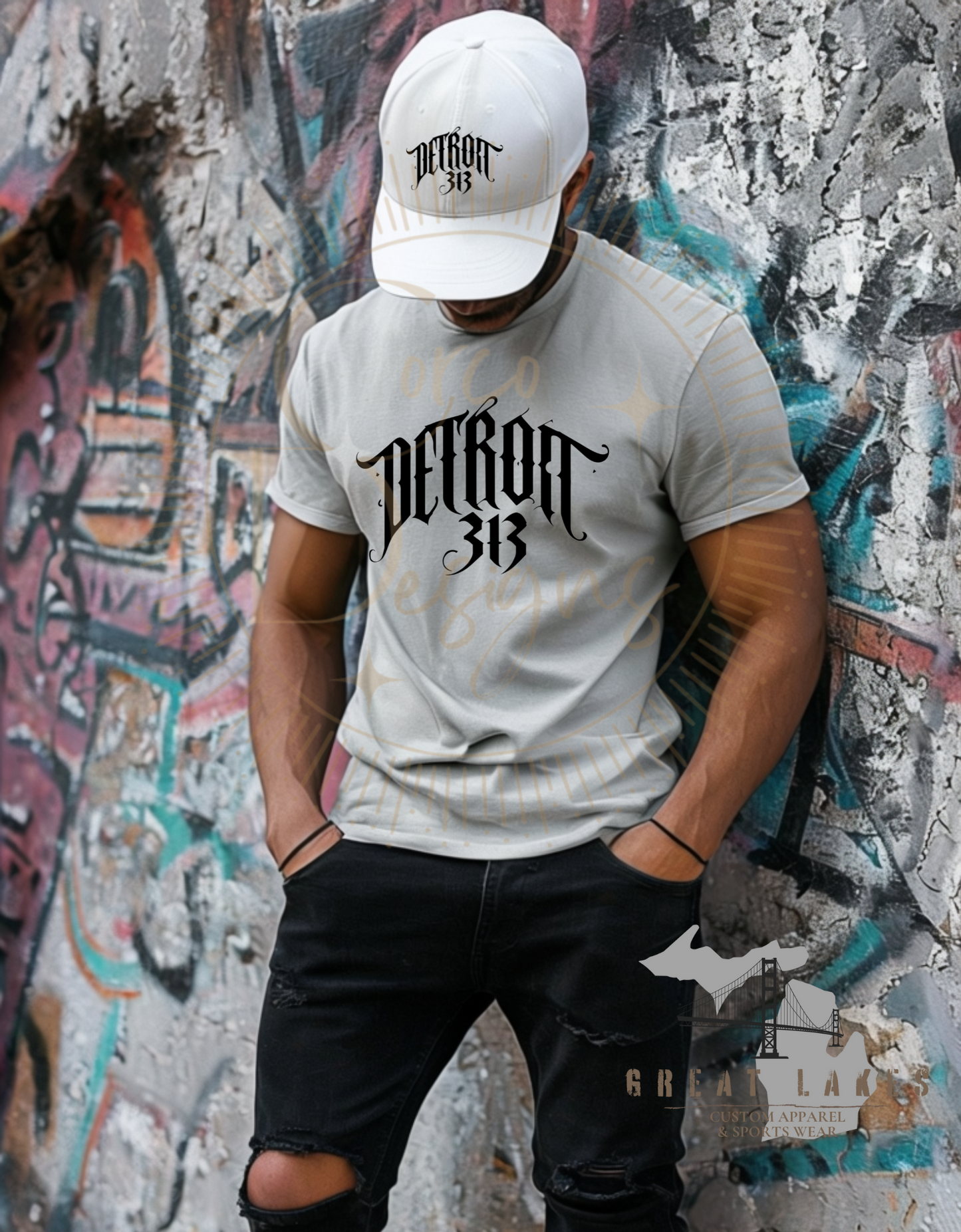 Detroit 313 Unisex T-shirt Sizes XS-5XL, Bella Canvas