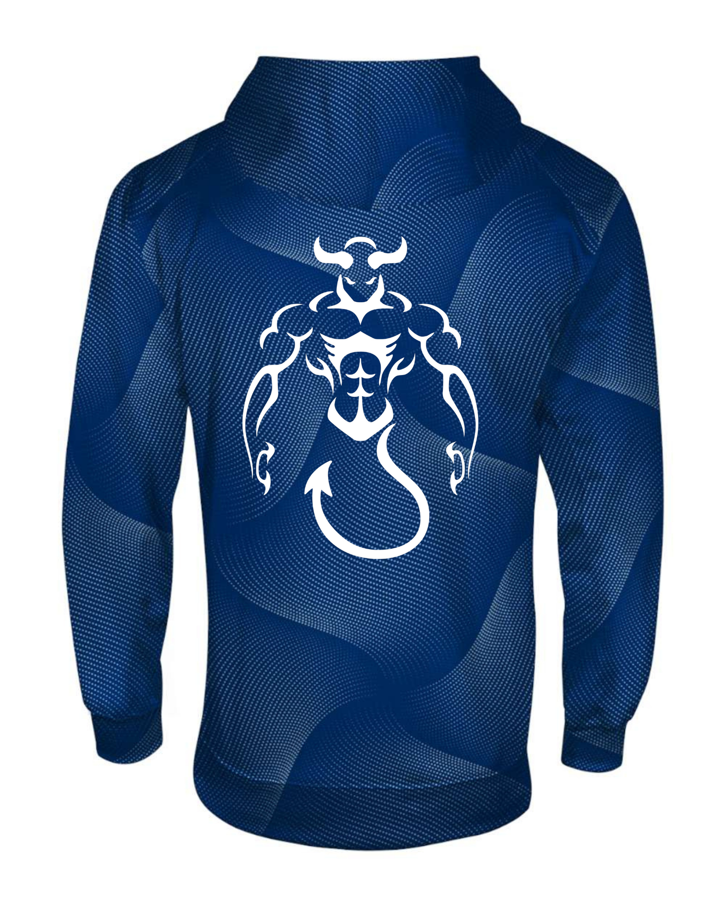 Lake Fenton Badger Warp Royal Blue Hooded Sweatshirt Sizes XS - 4X