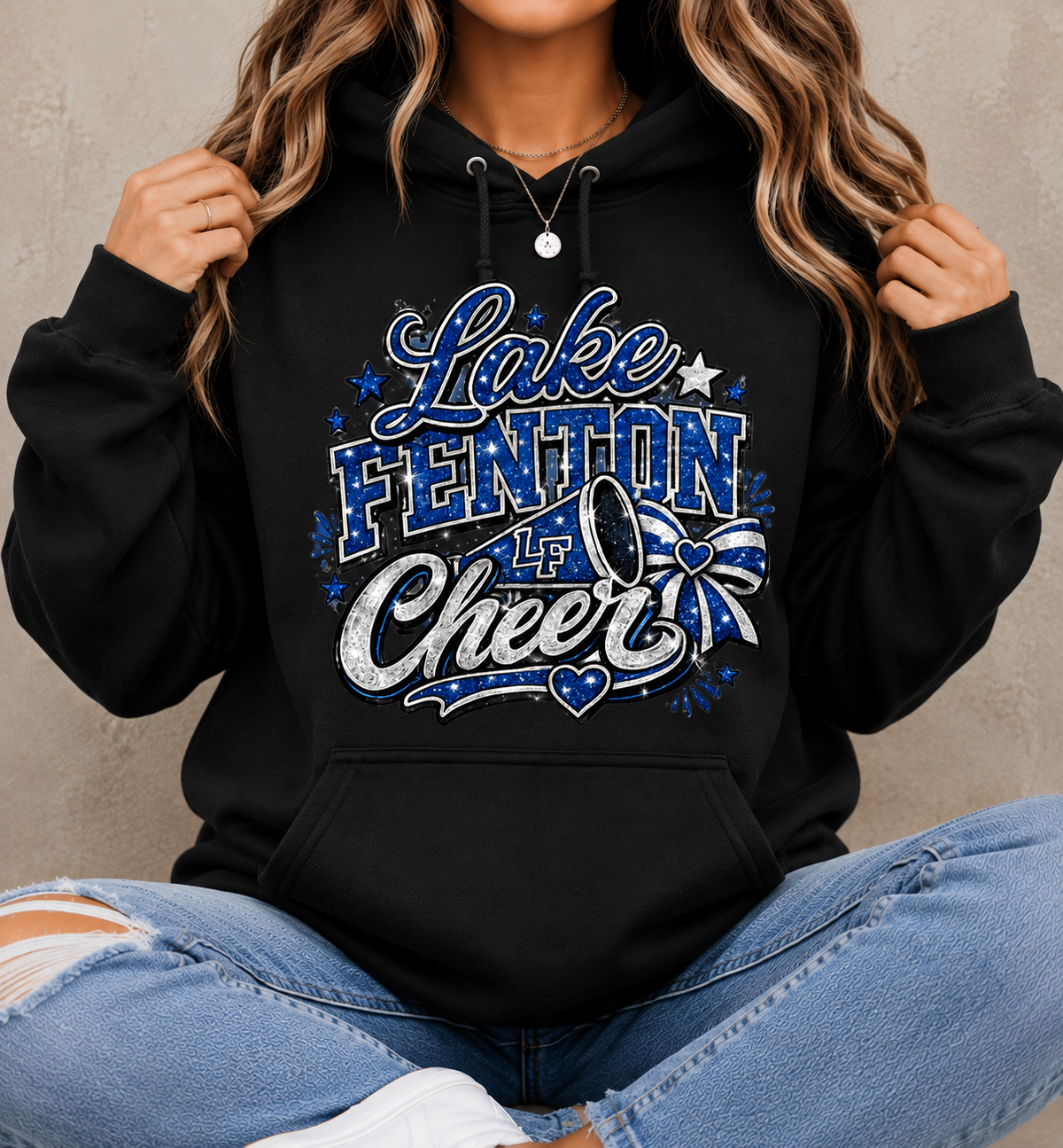 Lake Fenton Cheer & Football Spirit Wear | Gildan Softstyle T-Shirt, Crewneck Sweatshirt or Hoodie