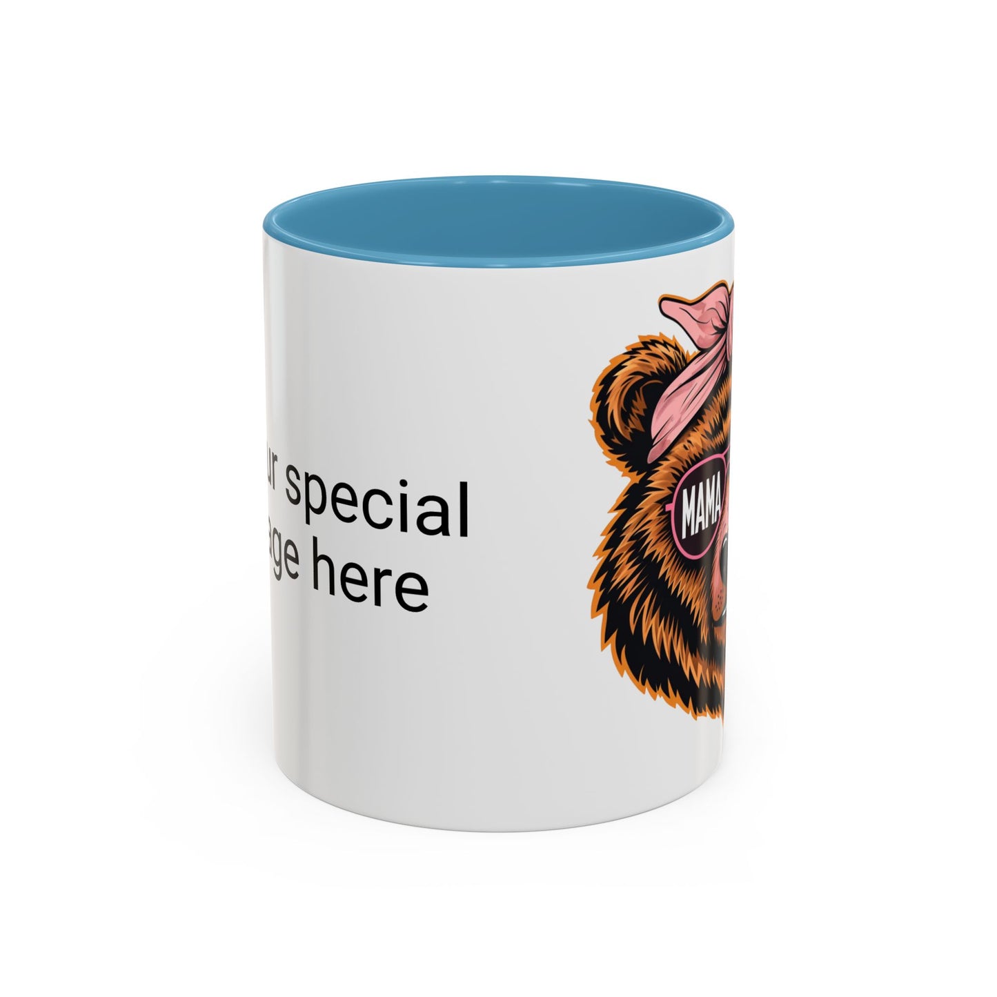 Mama Bear Coffee Mug, Personalized Mug Cup, Mother's Day Gift, Coffee Lover, New Mom, Mom To Be, Gender Reveal, Mom Gift, Custom Gift