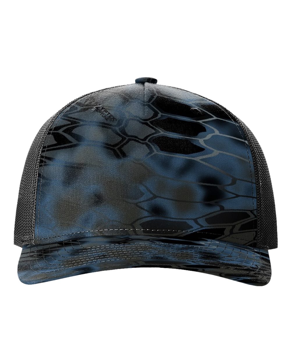 Printed Five-Panel Trucker Cap – Kryptec Pontus/White Mesh Snapback Hat Other Colors Also Avialable
