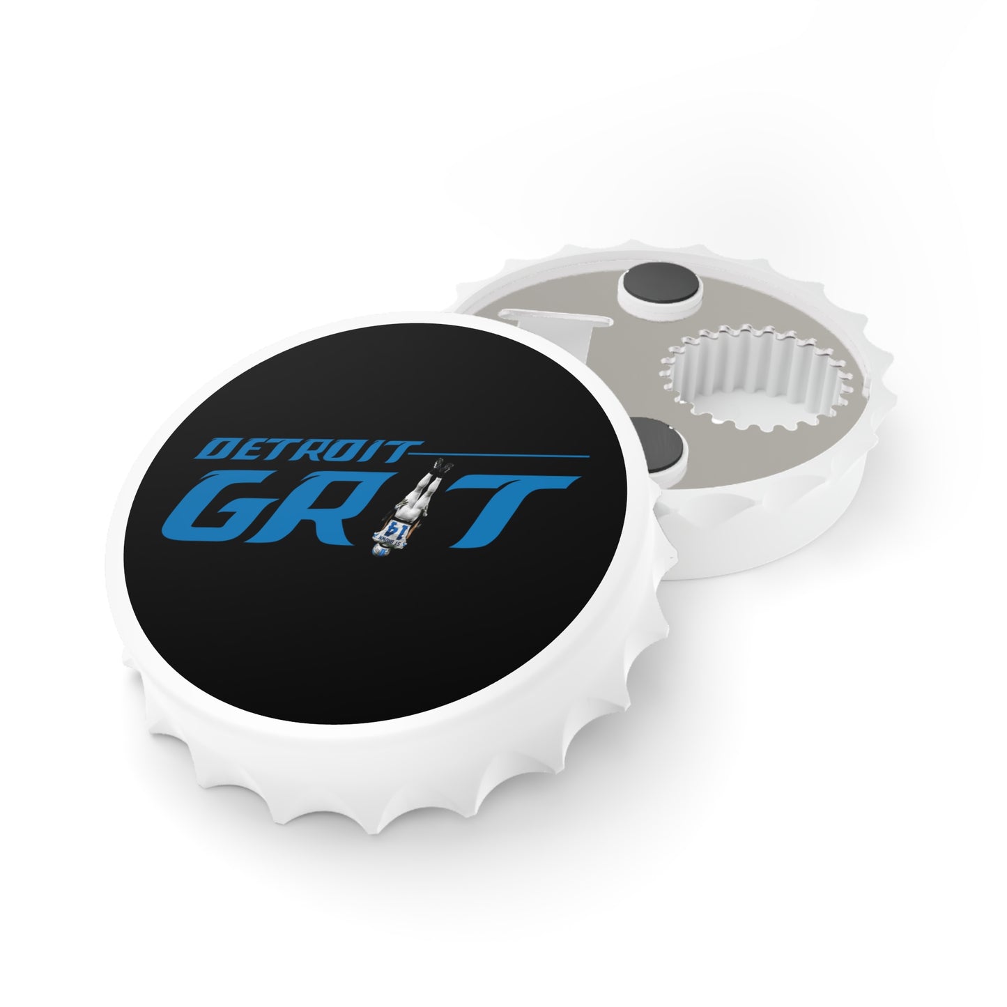 Detroit Grit Bottle Opener, Detroit Football Lions Fan Fathers Day Gift, Detroit 313 Magnet, Lions Football Wall Decor, Detroit Pride