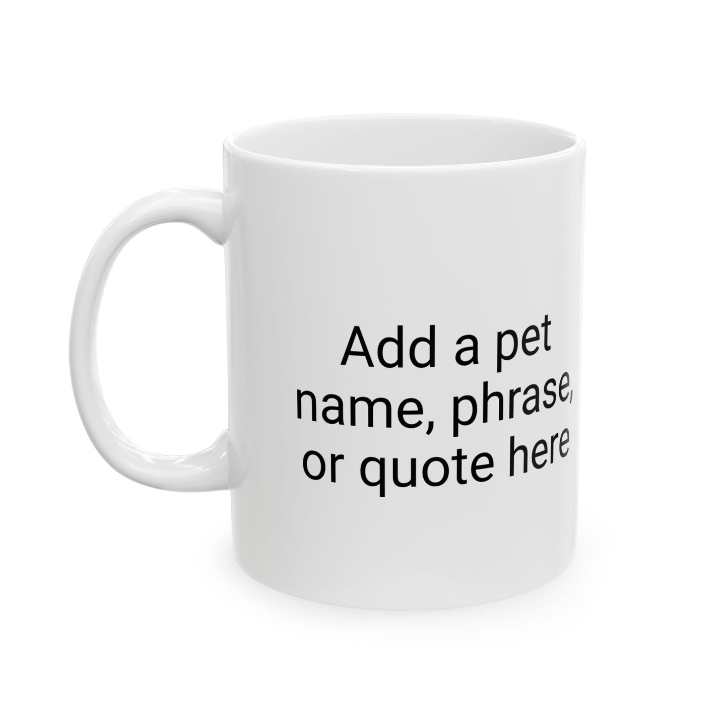 Custom Pet Portrait Mug - Personalized Dog/Cat Coffee Cup, Gift for Pet Lovers, Fun Pet Memorable Mug, Mother's Day, Dog Mom, Dog Dad Gift