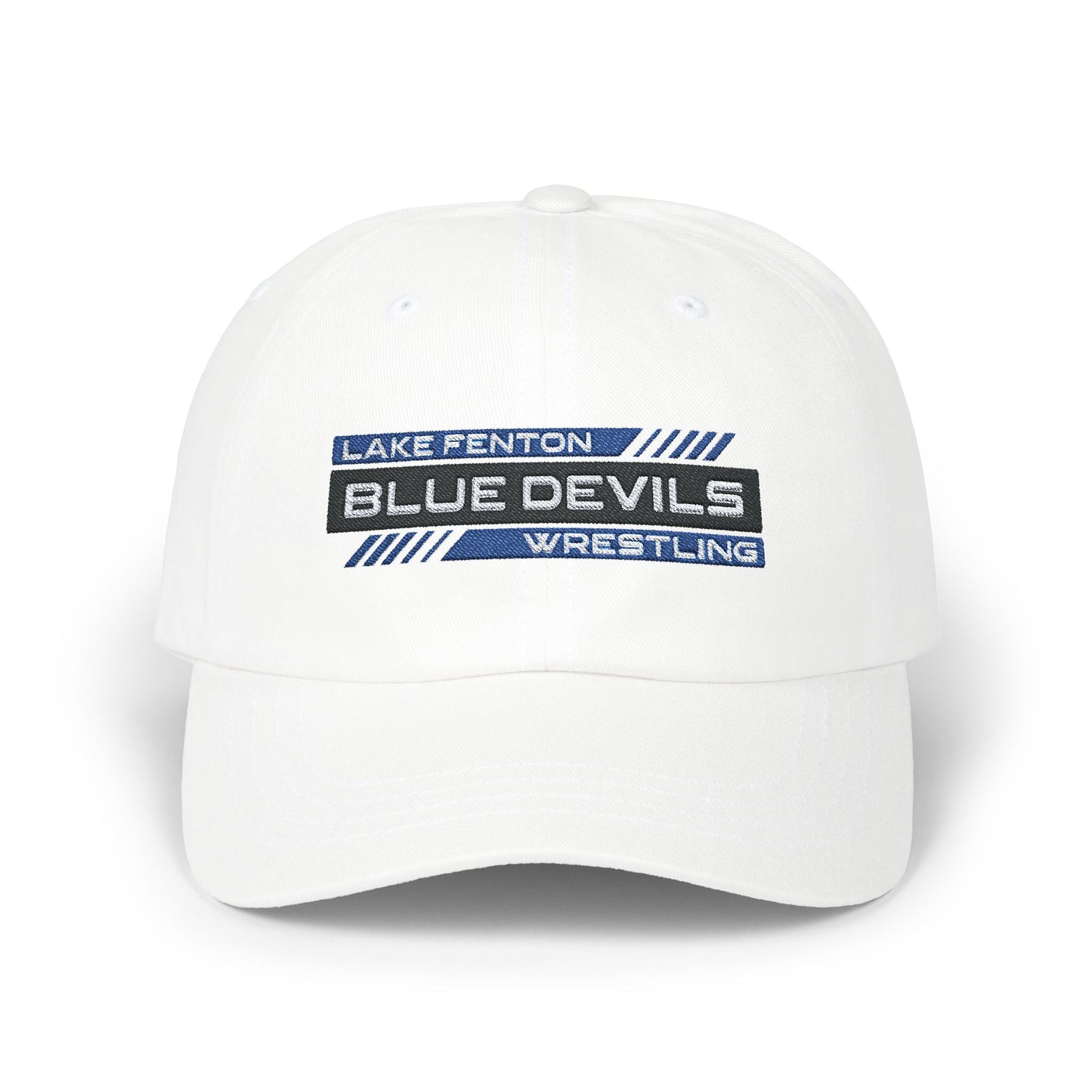Lake Fenton Wrestling Classic Embroidered Cap Hat