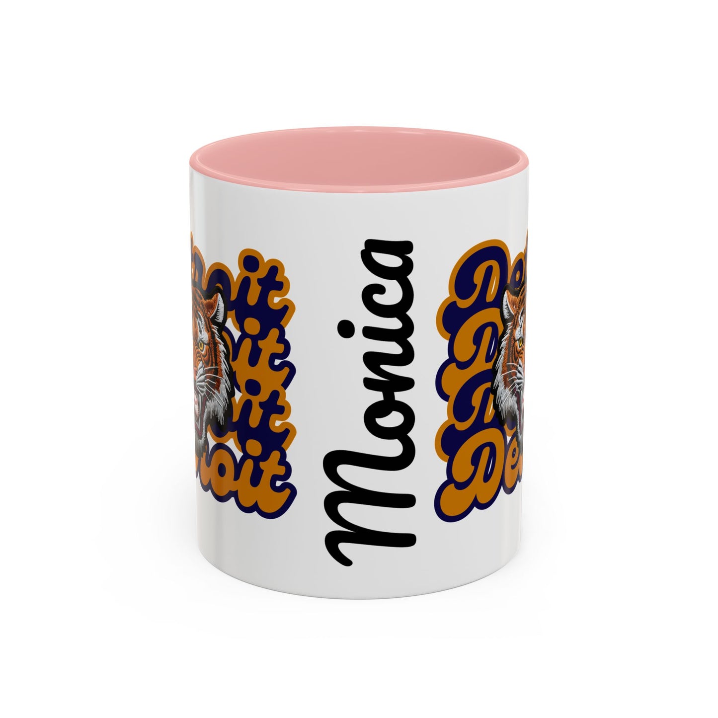 Bold Detroit Baseball, Tiger Coffee Mug, Fun Gift for Detroit Fans, Cute Tea Mug, Customizable Accent Mug, Collectible Sports Mug