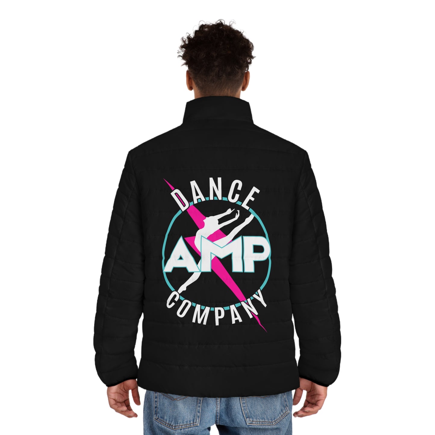 AMP Dance Company Logo Puffer Jacket | Custom Name Option