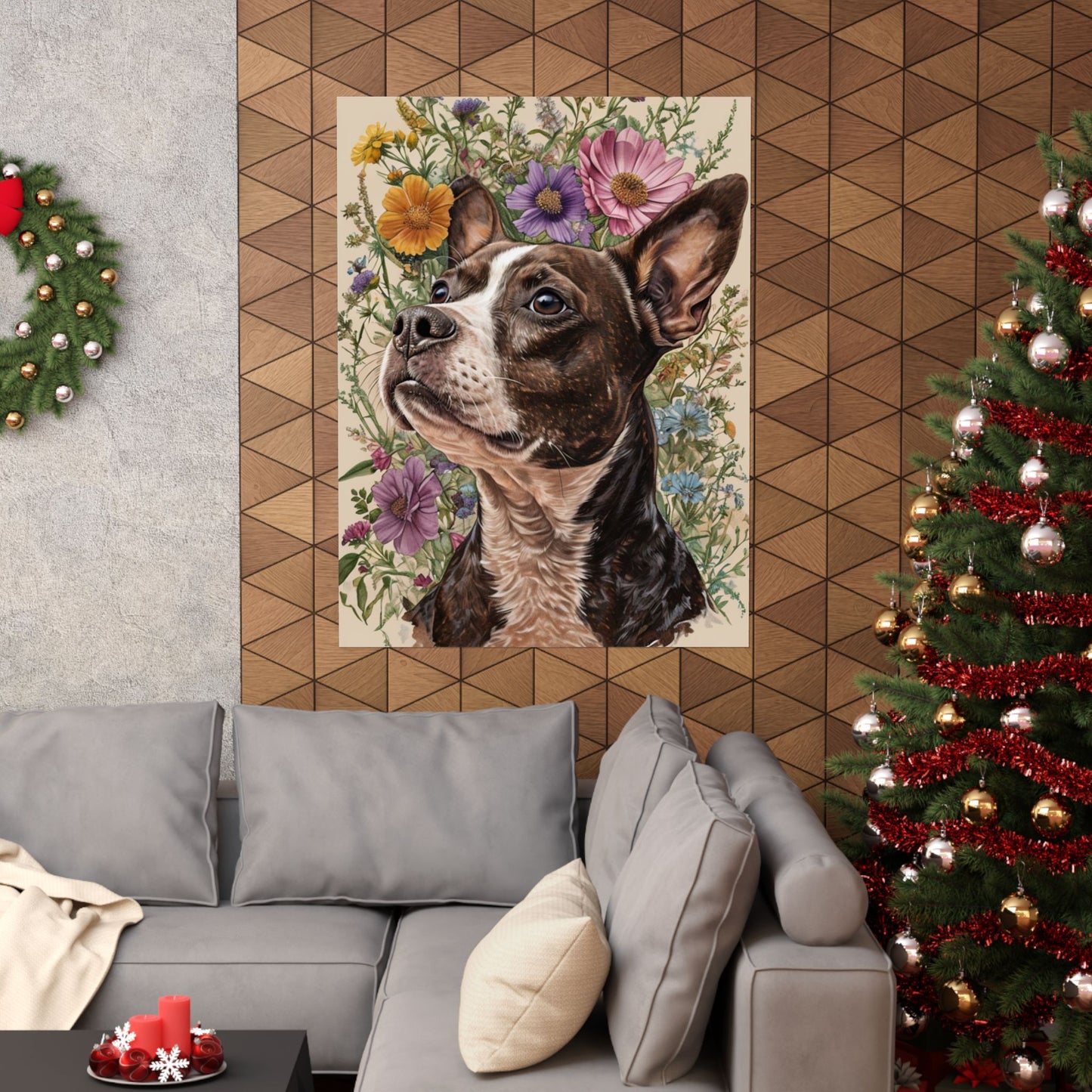 Poster - Jack Russel Boston Terrier Mix BoJack Matte Vertical