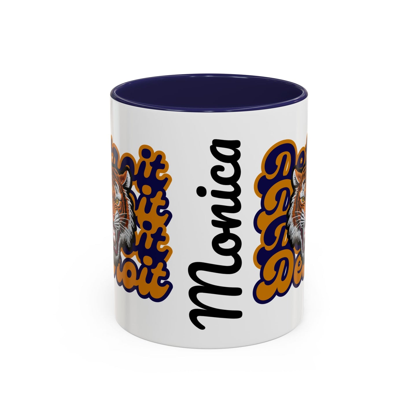 Bold Detroit Baseball, Tiger Coffee Mug, Fun Gift for Detroit Fans, Cute Tea Mug, Customizable Accent Mug, Collectible Sports Mug