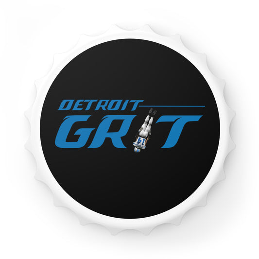 Detroit Grit Bottle Opener, Detroit Football Lions Fan Fathers Day Gift, Detroit 313 Magnet, Lions Football Wall Decor, Detroit Pride