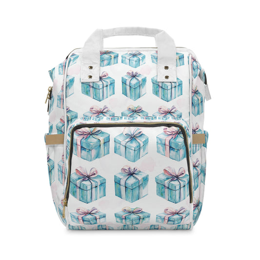 Tiffany Blue Backpack, Diaper Bag, Mommy Bag, Travel Bag, Baby Shower Gift, Nursery Organizer