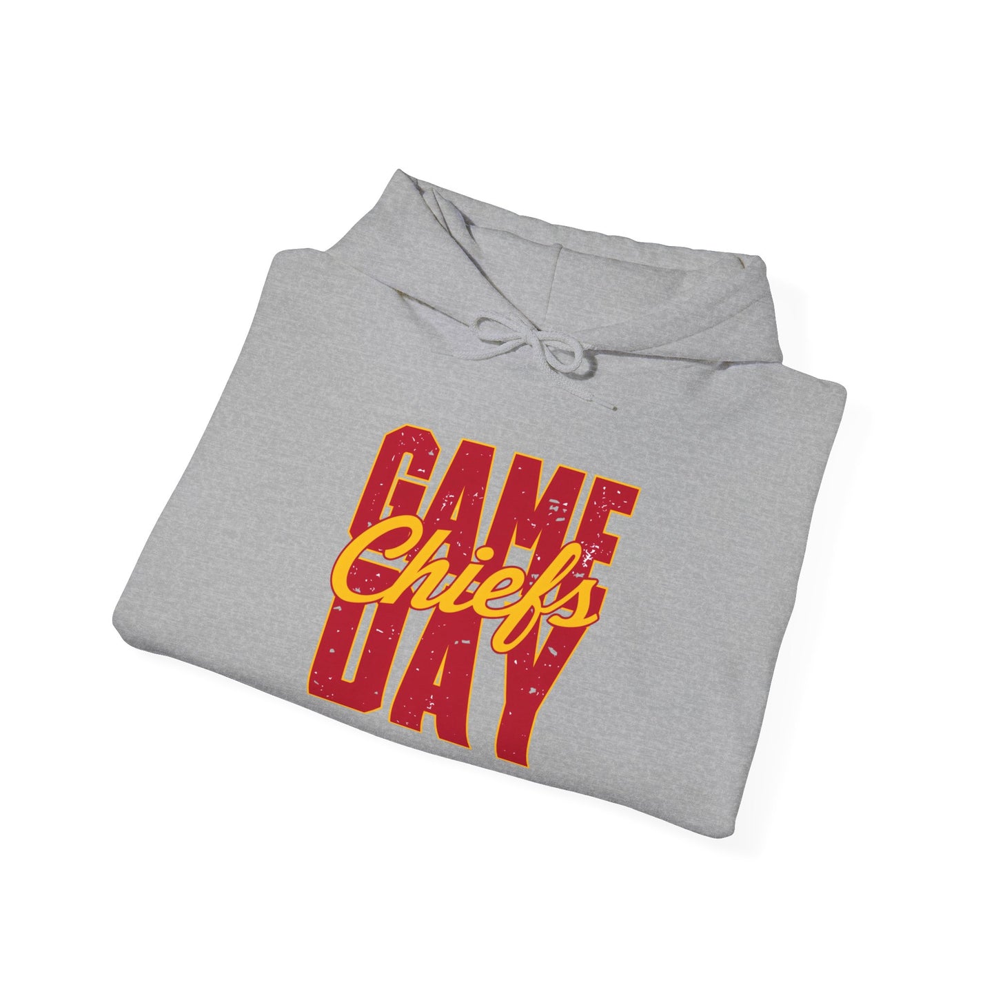 Chiefs Game Day Hoodie, Unisex Hooded Sweatshirt for Chiefs Football Fans, Cozy Chiefs Fan Gear