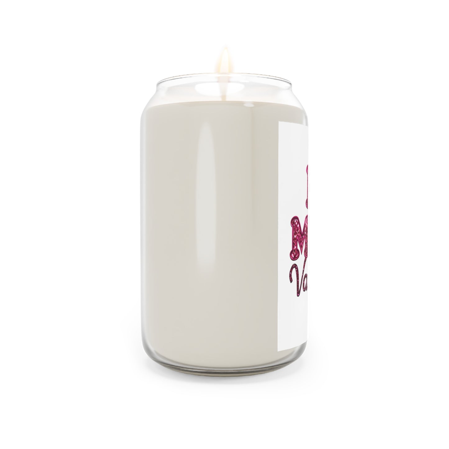 Candle, Be Mine Faux Sequin Valentine's Design, 13.75oz