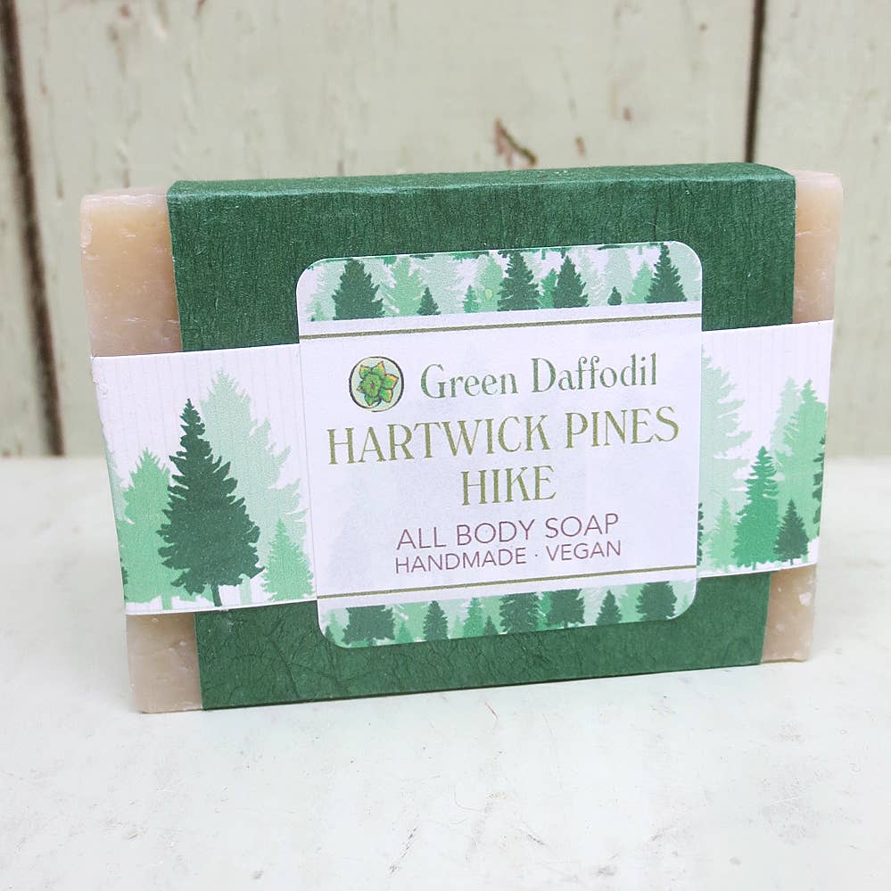 Hartwick Pines Hike Soap & Washcloth Gift Set - Michigan