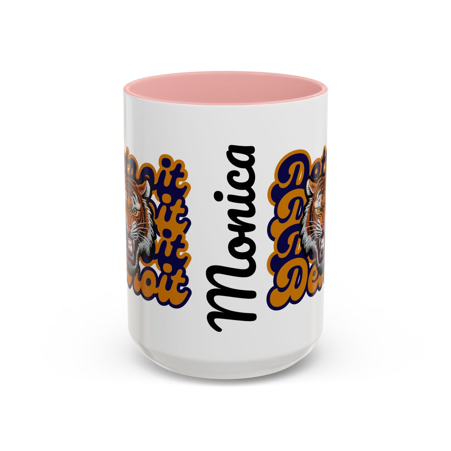 Bold Detroit Baseball, Tiger Coffee Mug, Fun Gift for Detroit Fans, Cute Tea Mug, Customizable Accent Mug, Collectible Sports Mug