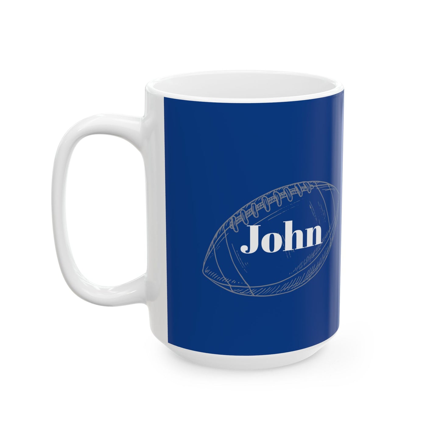 Ceramic Mug, Jerry Makes Me Drink, Dallas Football, Cowboys, Gift for Football Fans, Sports Fan Mug,  Fan Gift, Game Day Mug, Persoanlized