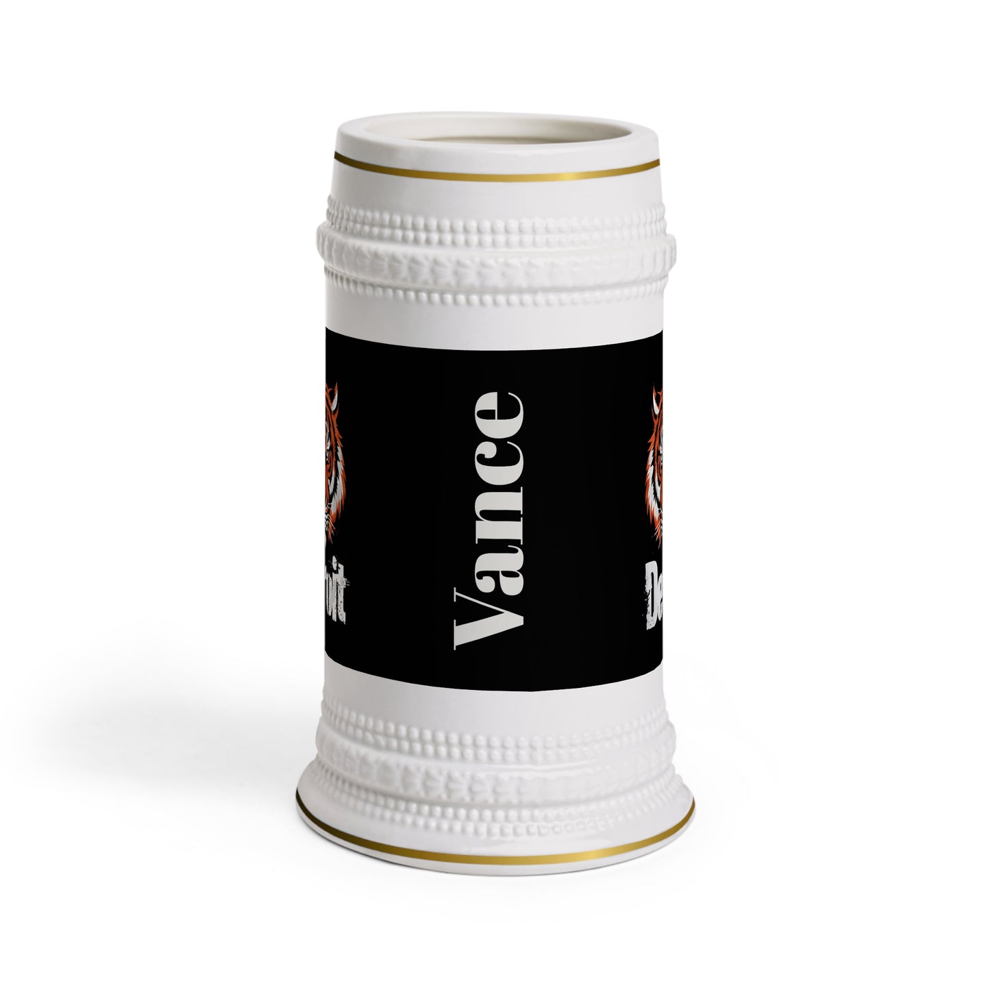 Personalized Detroit Tigers Baseball Stein Mug, Father's Day Gift, Custom Name Mug, Baseball Fan Mug, Detroit Tigers Beer Stein, Beer Lover