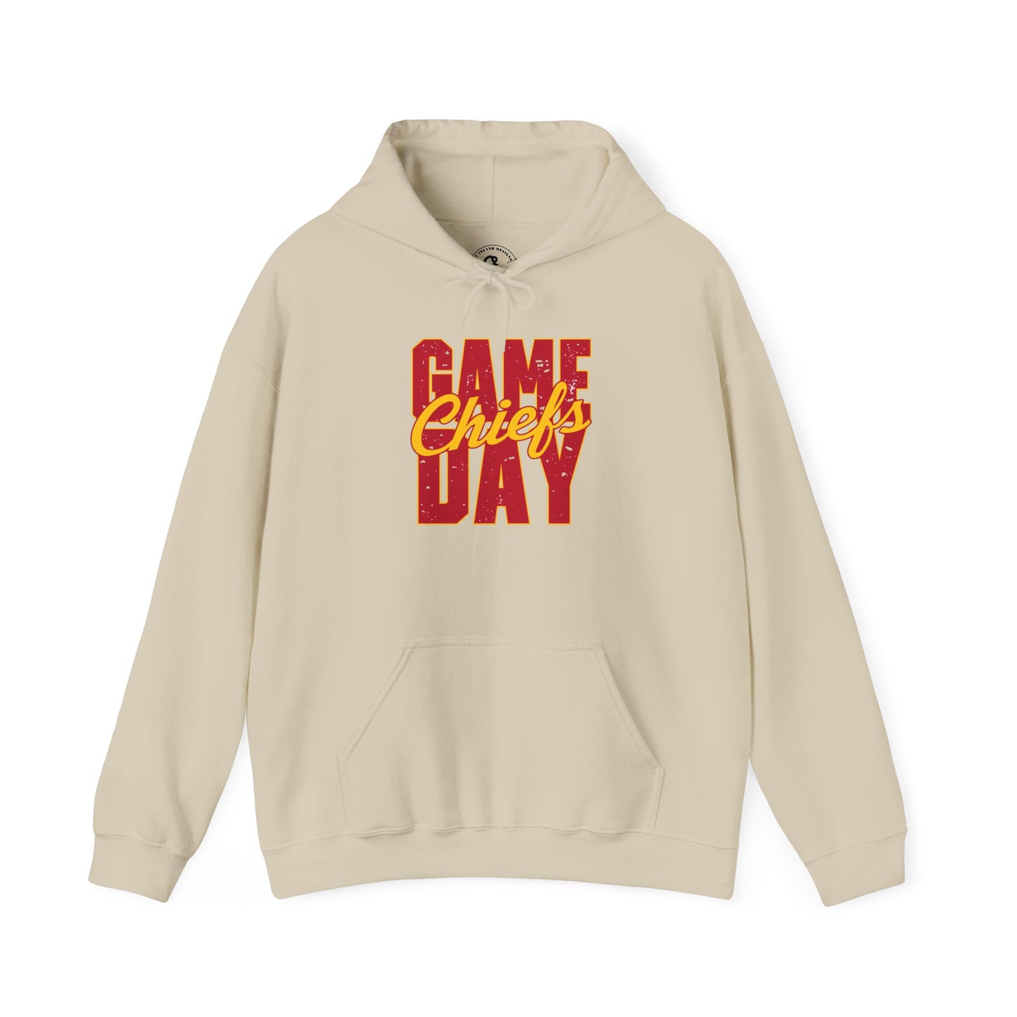 Chiefs Game Day Hoodie, Unisex Hooded Sweatshirt for Chiefs Football Fans, Cozy Chiefs Fan Gear