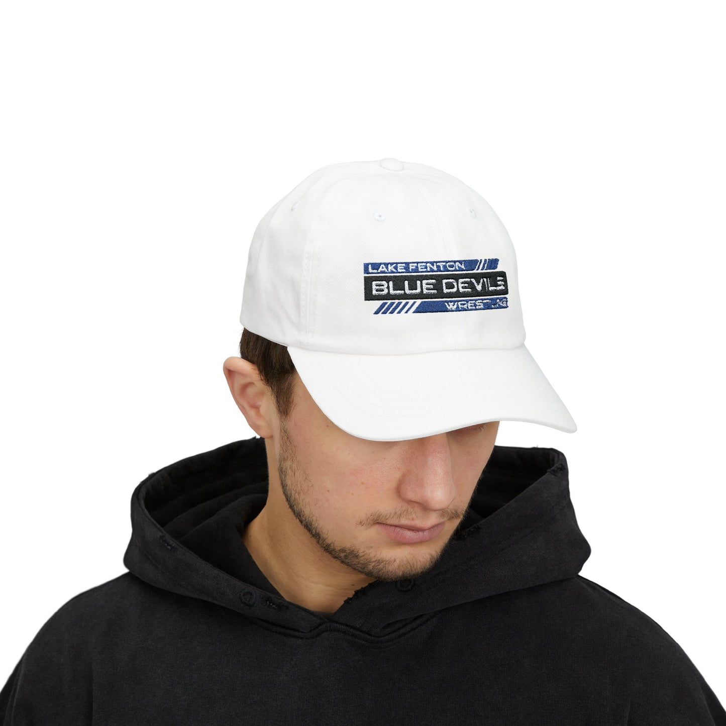 Lake Fenton Wrestling Classic Embroidered Cap Hat
