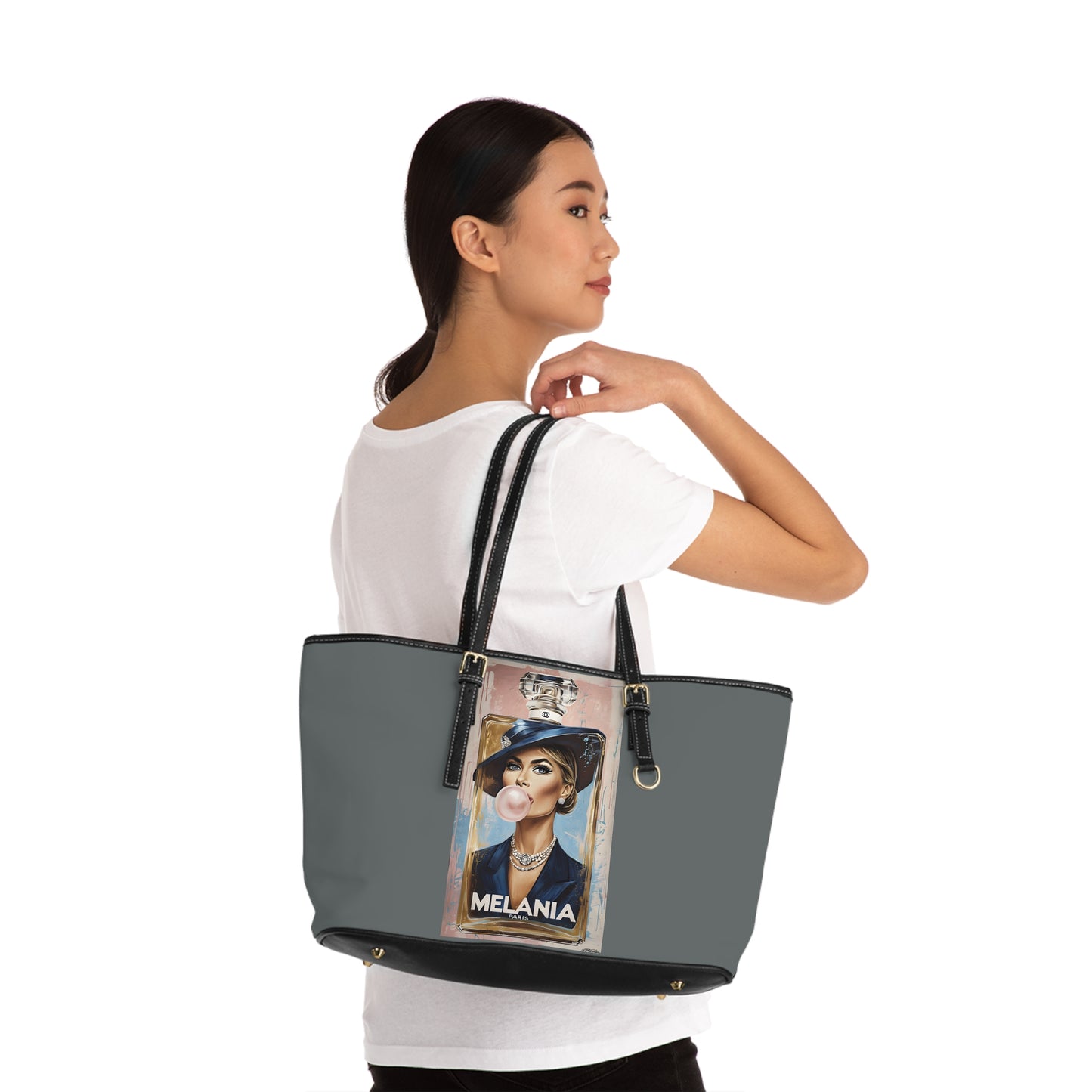 Shoulder Bag, Melania Trump First Lady Perfume Paris Inaugural Mother's Day Valentine's Day, Handbag, Crossbody Purse, Designer Tote,