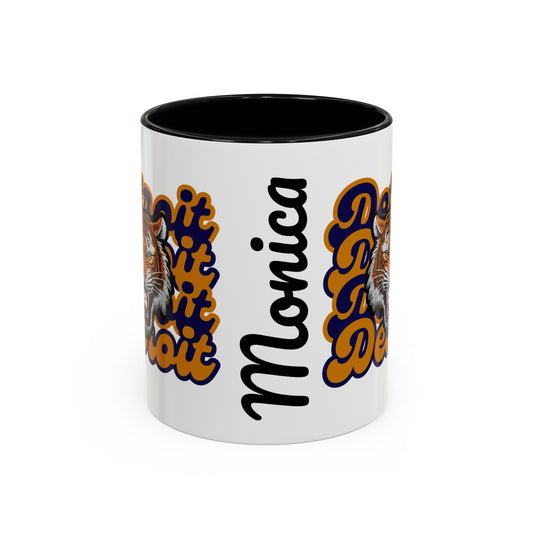 Bold Detroit Baseball, Tiger Coffee Mug, Fun Gift for Detroit Fans, Cute Tea Mug, Customizable Accent Mug, Collectible Sports Mug