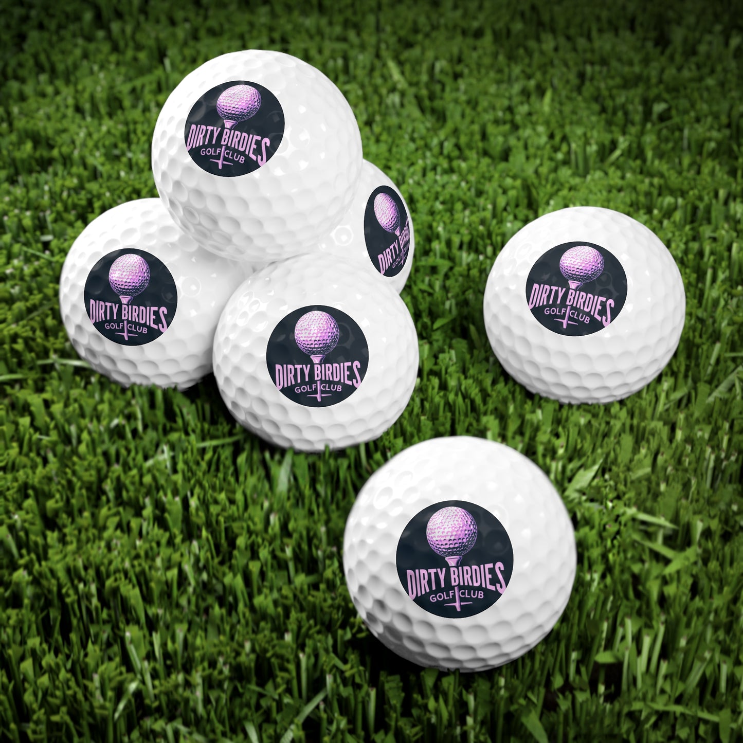 Golf Balls, Dirty Birdies, Women's Golf Gift, Mother's Day, Girls Golf League, Golf Accessories, Golf Supplies