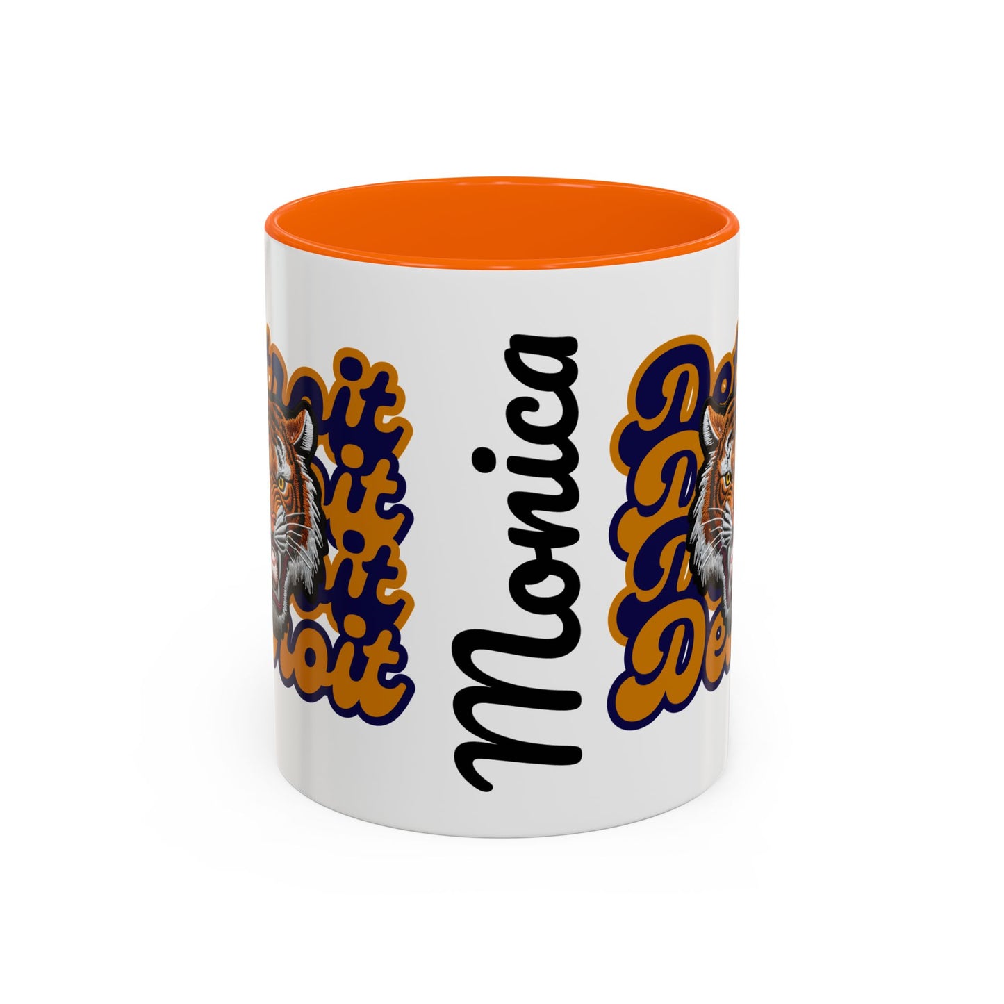 Bold Detroit Baseball, Tiger Coffee Mug, Fun Gift for Detroit Fans, Cute Tea Mug, Customizable Accent Mug, Collectible Sports Mug