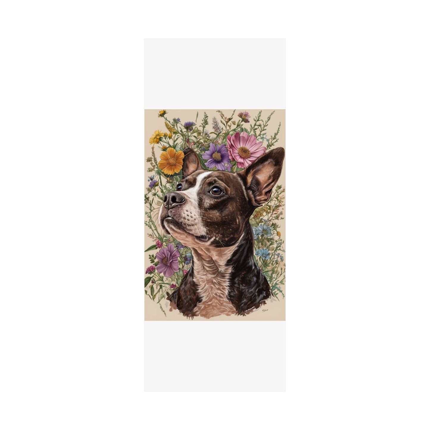 Poster - Jack Russel Boston Terrier Mix BoJack Matte Vertical