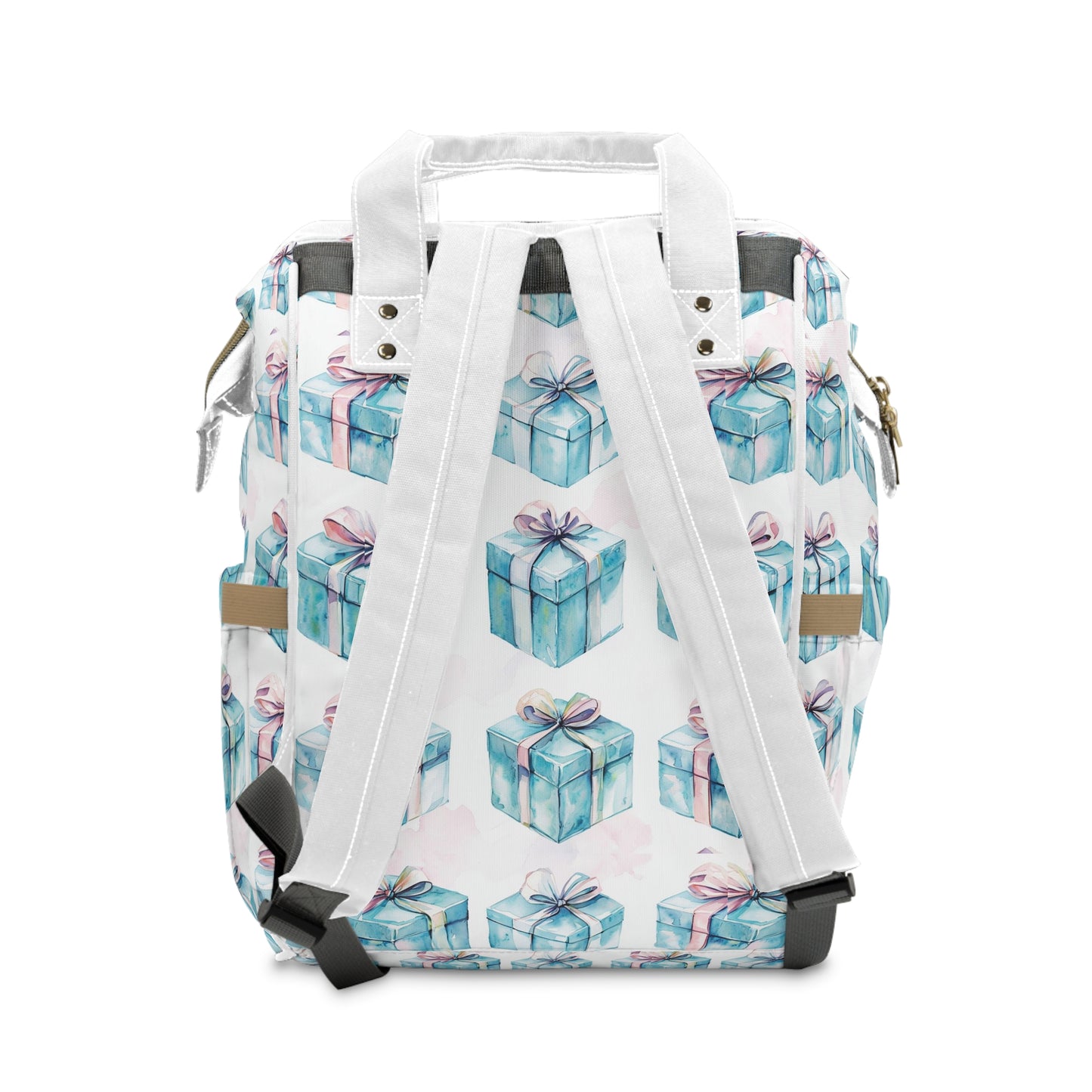 Tiffany Blue Backpack, Diaper Bag, Mommy Bag, Travel Bag, Baby Shower Gift, Nursery Organizer