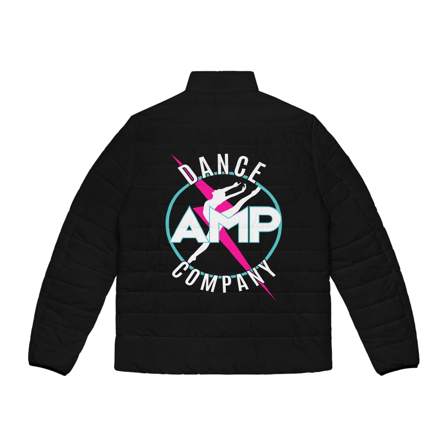 AMP Dance Company Logo Puffer Jacket | Custom Name Option