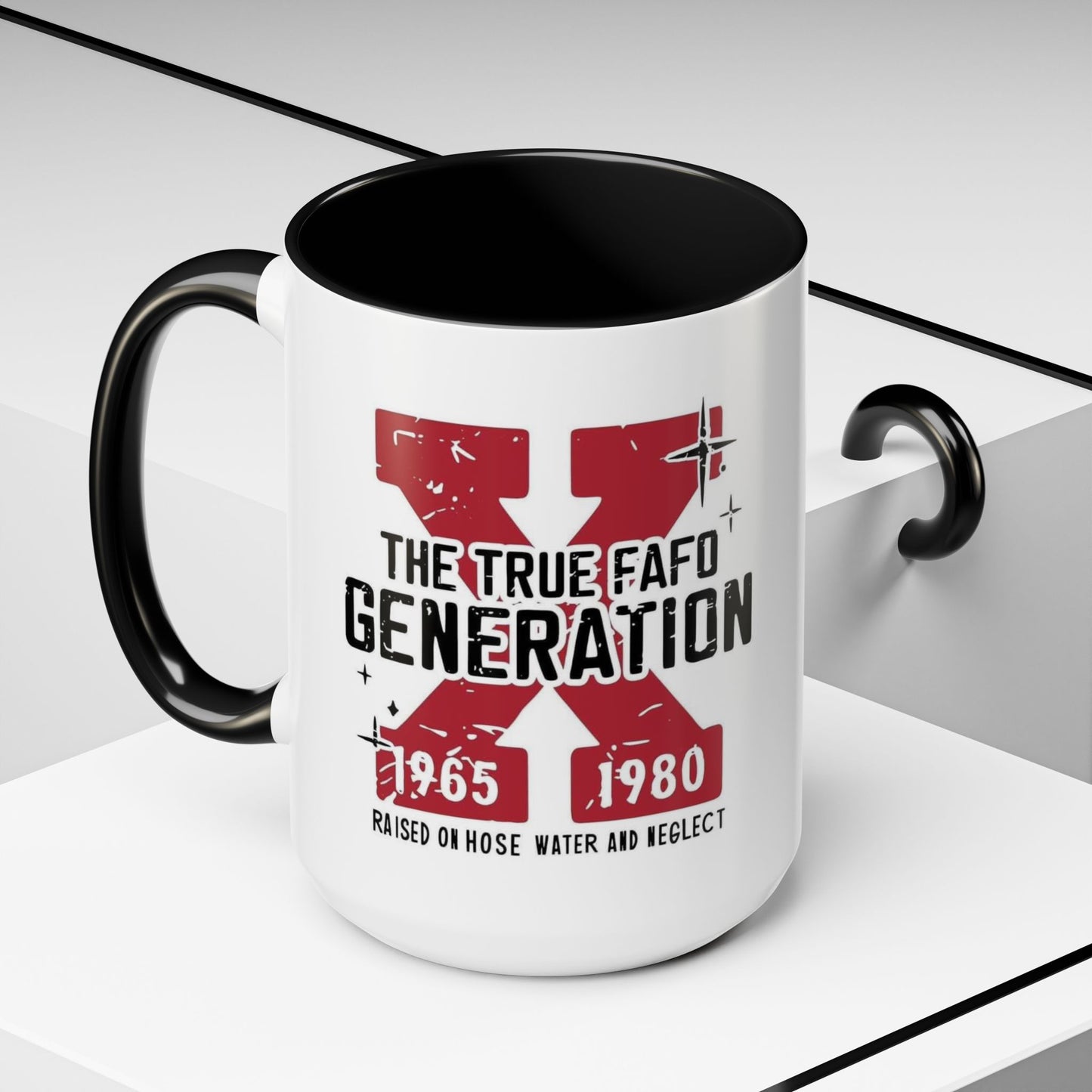 Custom Generation X Coffee Mug, Funny Personalized Mug, Customizable Mug Gift, Sarcastic Mug, Novelty Cup for Coffee Lovers, Birthday Gift