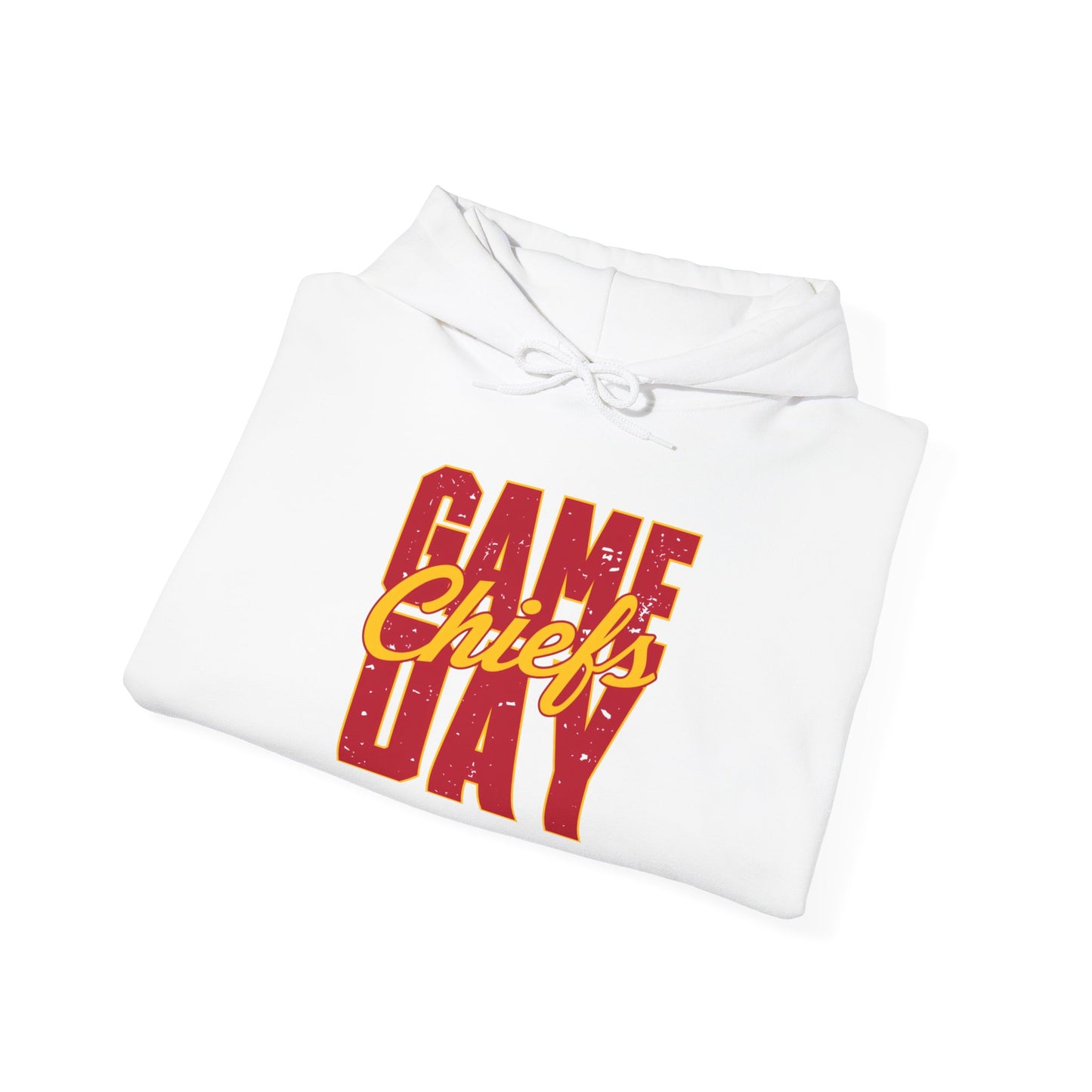 Chiefs Game Day Hoodie, Unisex Hooded Sweatshirt for Chiefs Football Fans, Cozy Chiefs Fan Gear