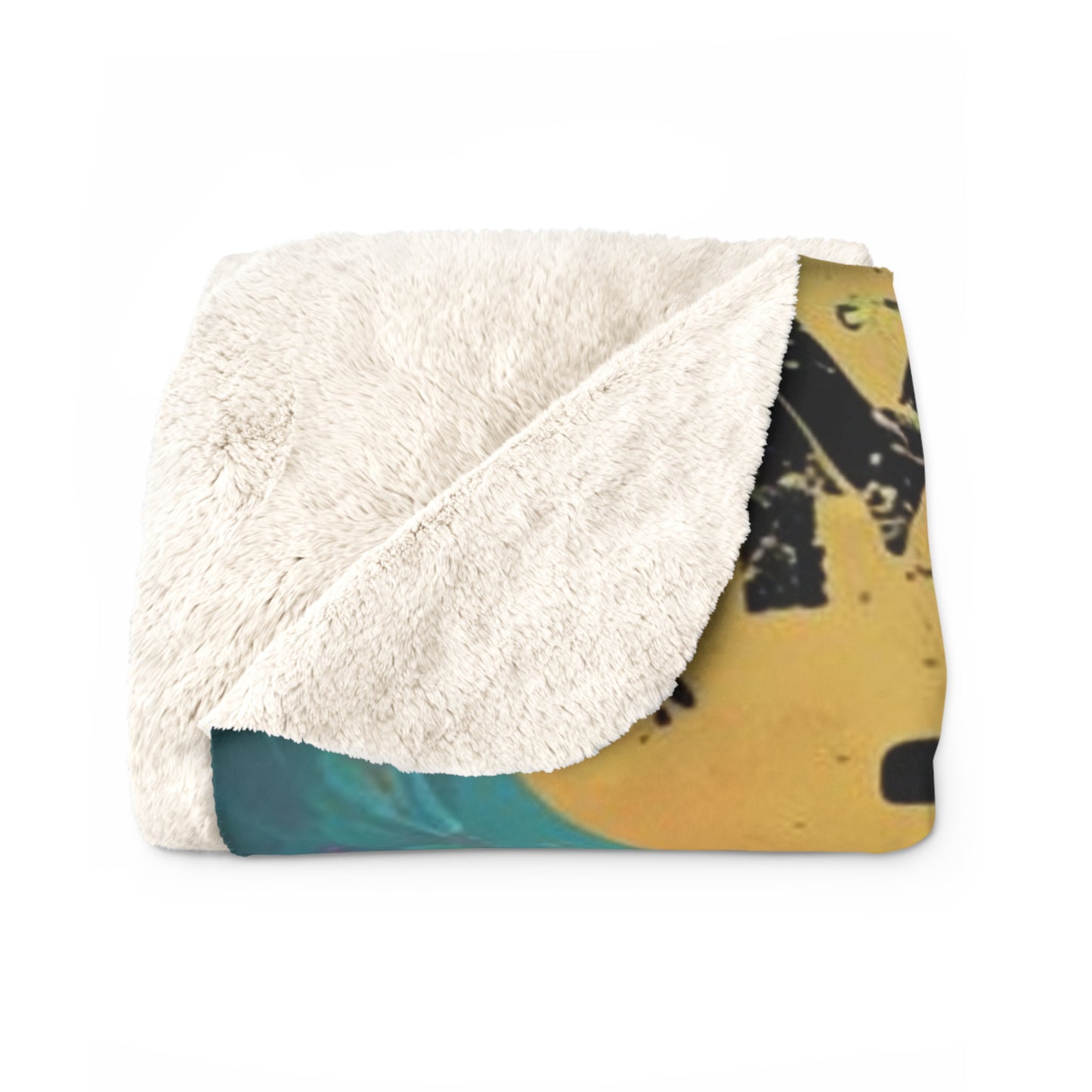 Sherpa Fleece Blanket, My Island By The Straits, Mackinac Island, Mackinac Bridge, Michigan - Cozy Home Decor, Travel Gift, Michigan