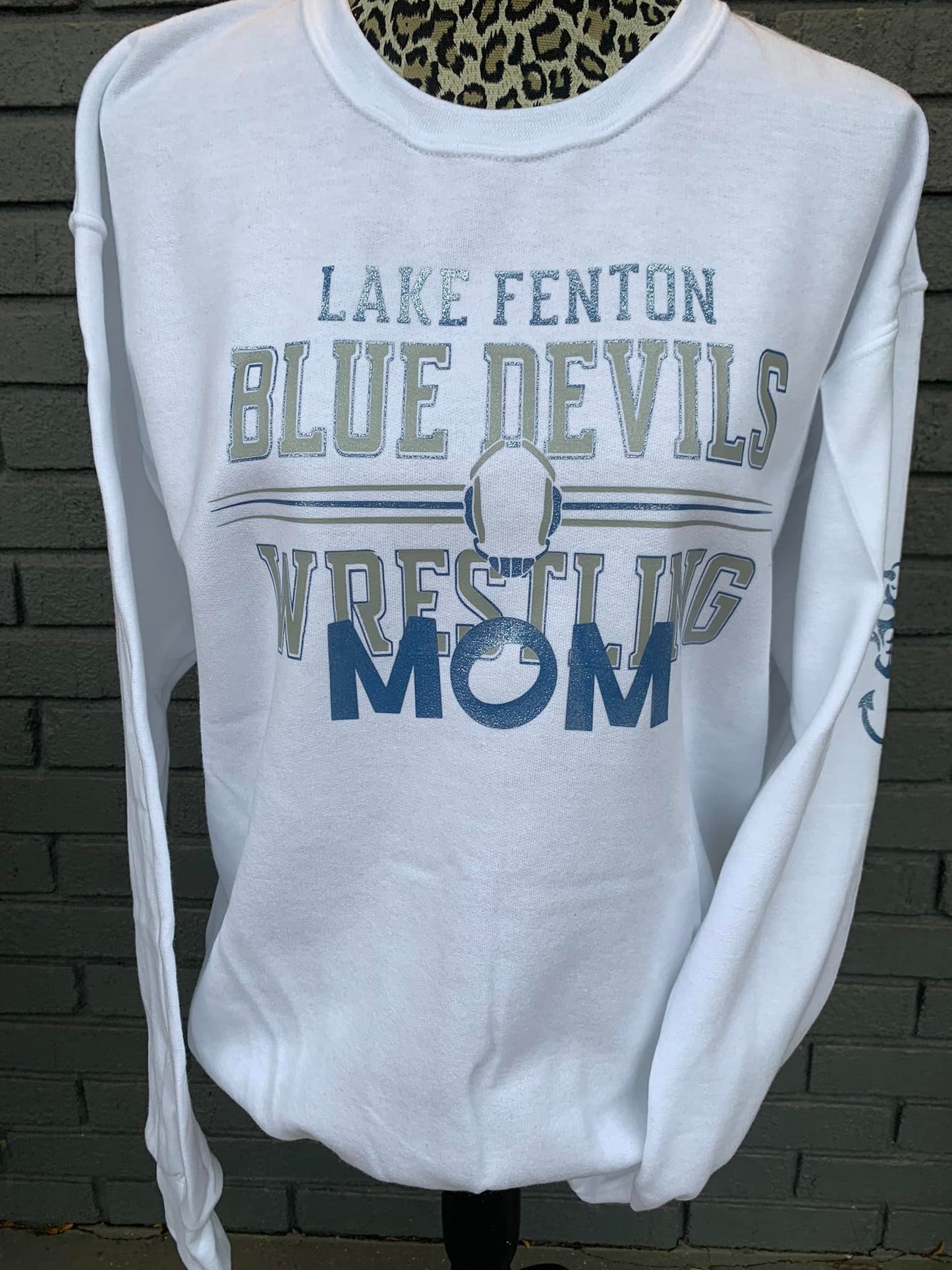 Lake Fenton Wrestling Mom Aunt Grandma Nana GiGi Personalized Sweatshirt Sizes S-5XL