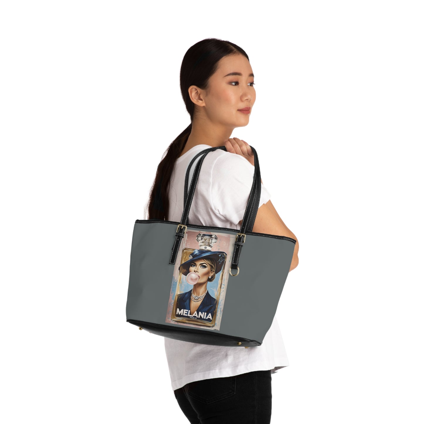Shoulder Bag, Melania Trump First Lady Perfume Paris Inaugural Mother's Day Valentine's Day, Handbag, Crossbody Purse, Designer Tote,