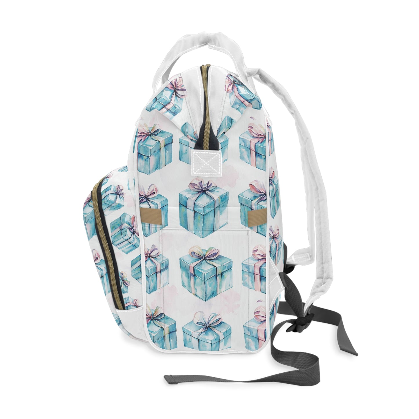 Tiffany Blue Backpack, Diaper Bag, Mommy Bag, Travel Bag, Baby Shower Gift, Nursery Organizer