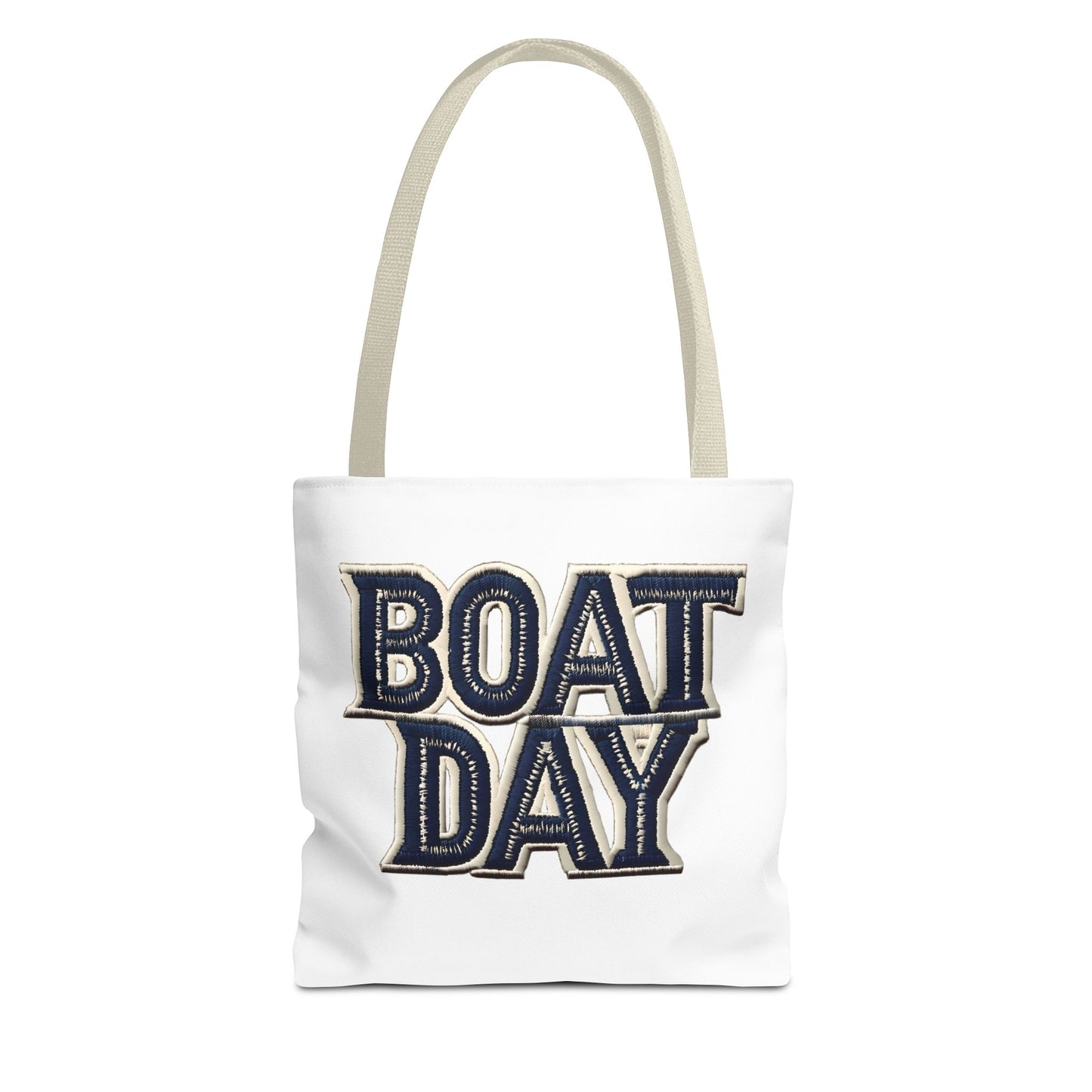 Nautical Boat Day Tote Bag with Anchor, Beach Bag, Summer Tote, Canvas Tote, Shoulder Bag, Vacation Bag