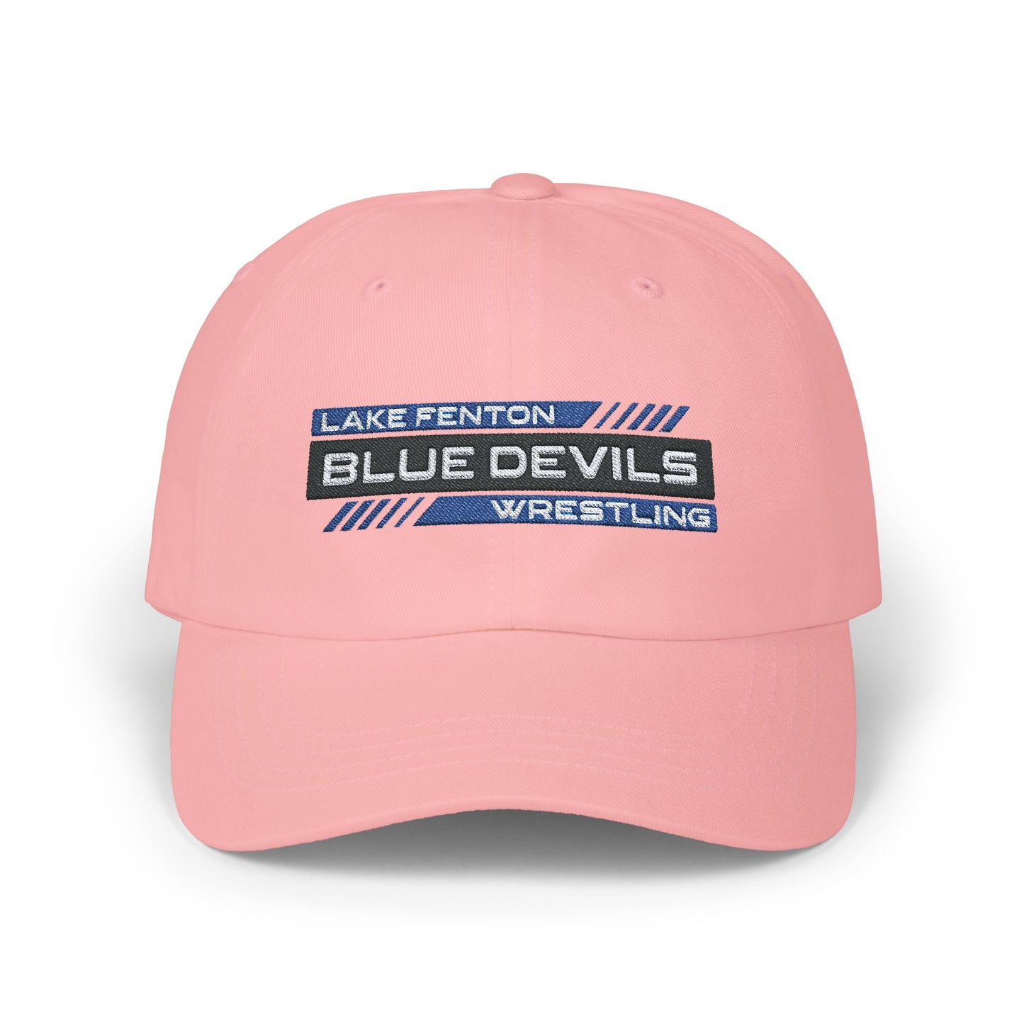 Lake Fenton Wrestling Classic Embroidered Cap Hat