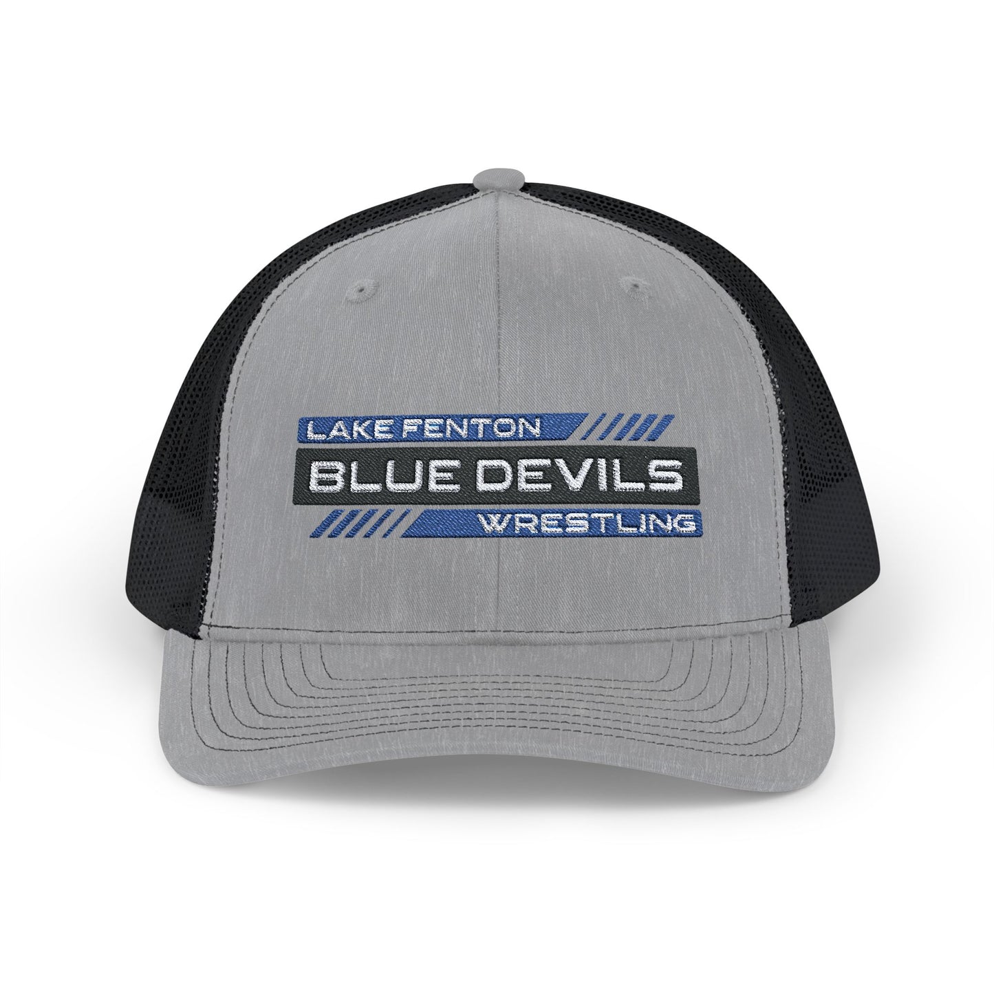 Lake Fenton Wrestling Snapback Trucker Cap