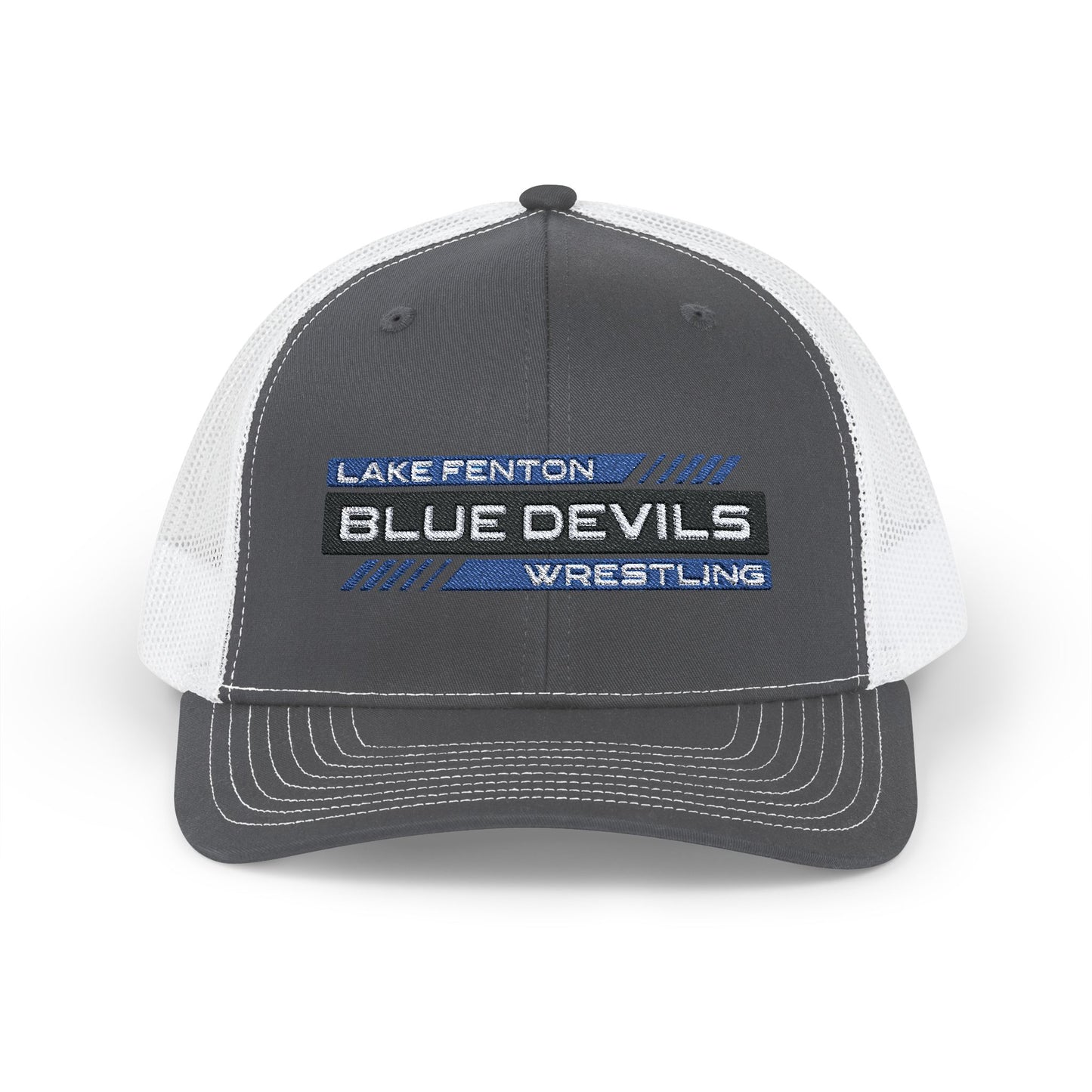 Lake Fenton Wrestling Snapback Trucker Cap