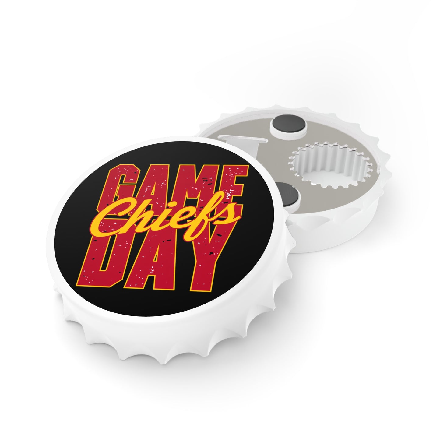 Bottle Opener, Game Day Chiefs, Football, Super Bowl, Kansas City, Man Cave, Valentine's Day Gift, Gifts For Him, Father's Day Gift