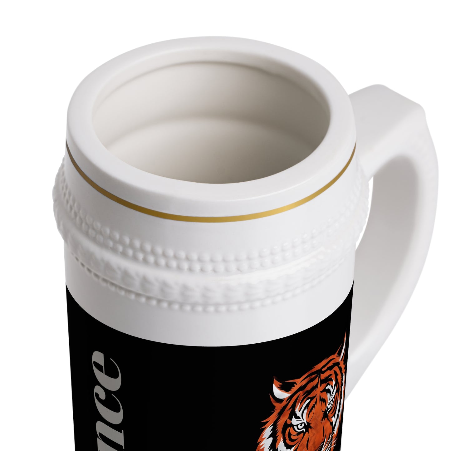 Personalized Detroit Tigers Baseball Stein Mug, Father's Day Gift, Custom Name Mug, Baseball Fan Mug, Detroit Tigers Beer Stein, Beer Lover