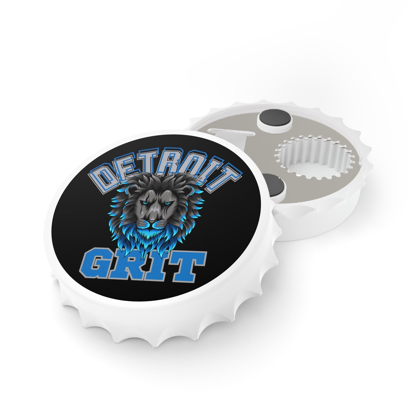 Detroit Grit, Detroit Football, Lions Football, Bottle Opener, Fridge Magnet, Football Gift Idea, Detroit 313, Father's Day Gift Idea, Lions