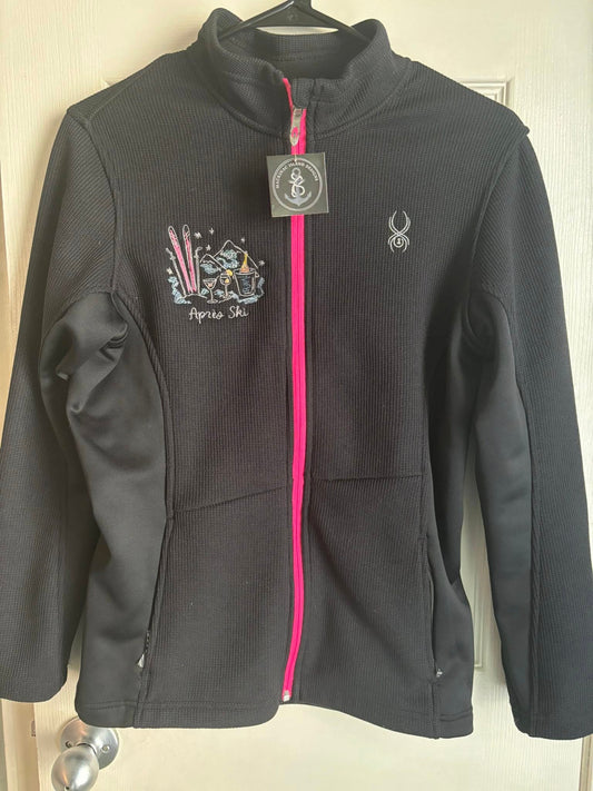 Spyder Apres Ski Embroidered Jacket Size XL