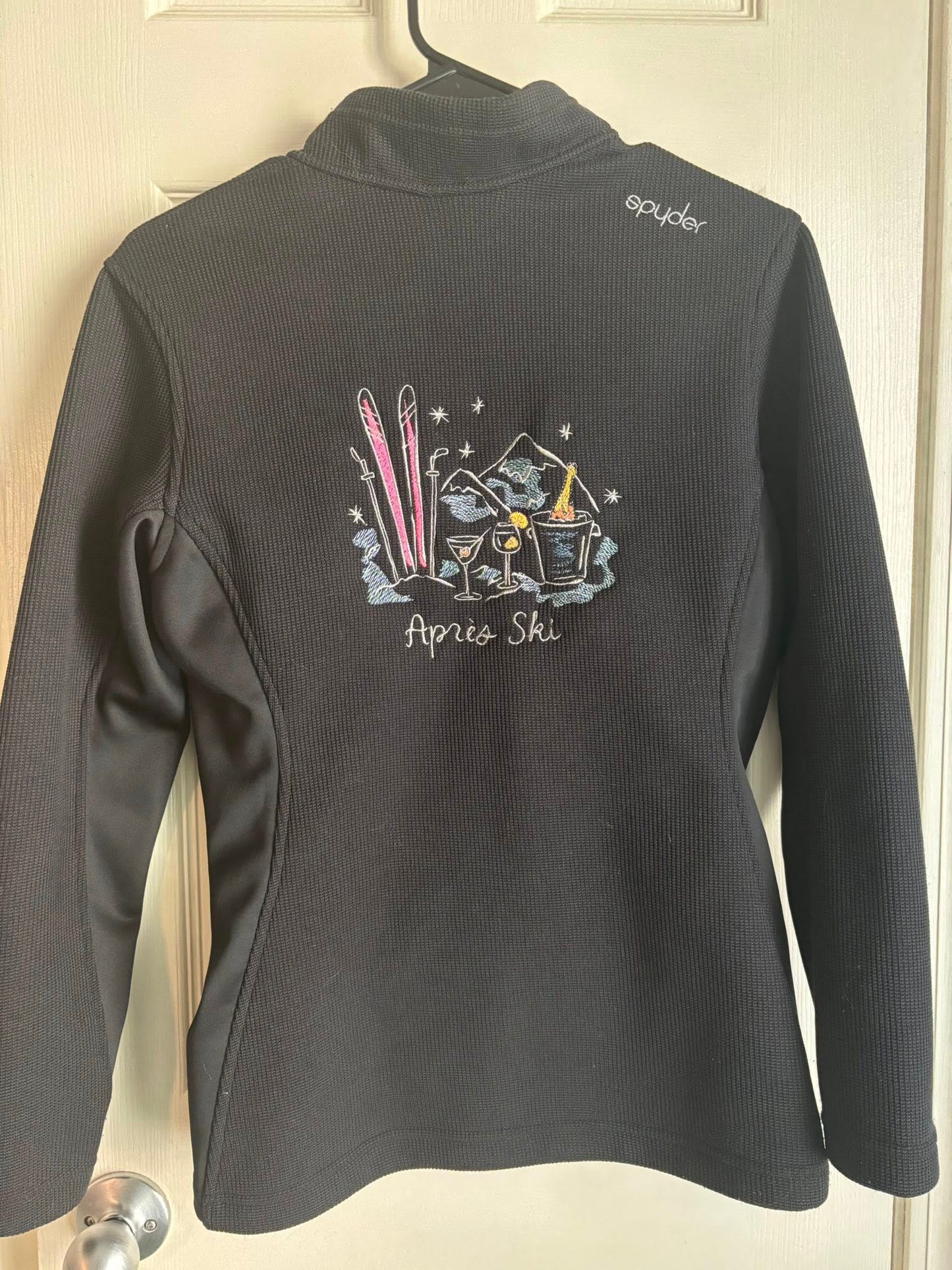 Spyder Apres Ski Embroidered Jacket Size XL